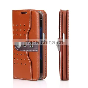 Momax West Jean Series PU Leather Wallet Case With Card Slot for Samsung Galaxy S7 Flip Holder Leather Cover With Buckle ForS7 thumbnail-1