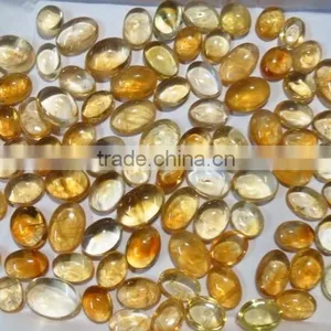 Natural UNHEATED UNDYED No Treatment CITRINE Gemstone Loose Cabochons thumbnail-4