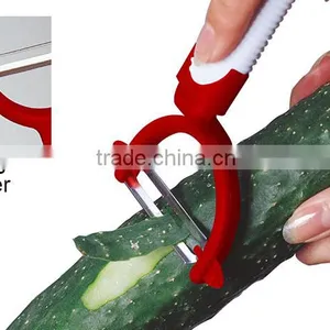 ABS+S/S+PP 18*7.7 Stainless Steel Kitchen Accessories Fruit Peelers/potato Peeler thumbnail-3