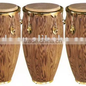High Grade Natural Rawhide Buffalo Head Conga Sets thumbnail-4