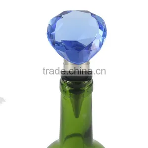 Diamond Crystal Bottle Wine Stoppers thumbnail-1