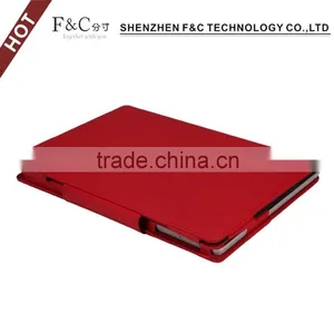 Shenzhen New Arrival Folio Perfect Stitching Premium Shockproof Stand Leather Case Cover for Microsoft Surface Tablet for Pro 4 thumbnail-3