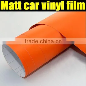 Matt Car Vinyl Film 1.52*30m Orange Color thumbnail-1