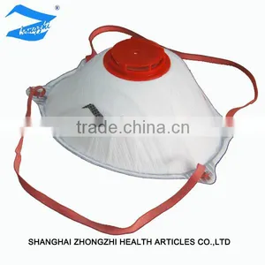 Disposable 3 Layer Non Woven Material Dust Mask FFP1 With Valve thumbnail-5
