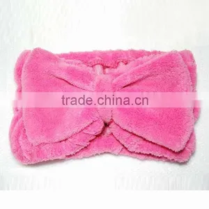 Microfiber Soft Hair Braid/ Headband for Shower With Elastic thumbnail-1