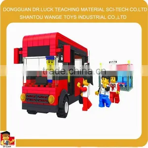 318PCS Kids Educational Assumble Bus Station Toy thumbnail-1