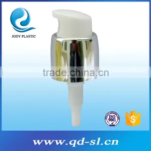 China Supplier Cosmetic Packing Gold and Silver Aluminum Lid Cream Pump thumbnail-4