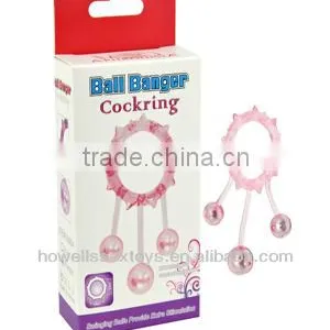 Sex Toy Ball Banger Cock Ring for Big Cock Sexs Toy thumbnail-1