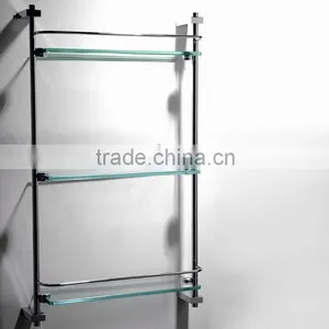 3-tier Bathroom Glass Shelf thumbnail-1