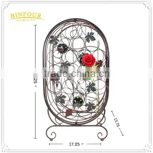 Metal Material Wine Retail Display Rack Wine Bottle Holder Rack thumbnail-2