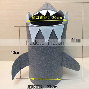 Shark Laundry Hamper/felt Laundry Hamper thumbnail-5