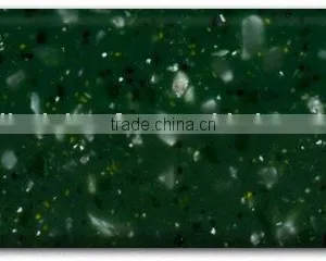 Cheap Dark Green Composite Acrylic Kitchen Countertop AL1003 thumbnail-1