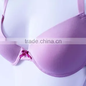 New Trend Heath Protection Solid Color Underwired Girls Underwear Bra New Design thumbnail-1