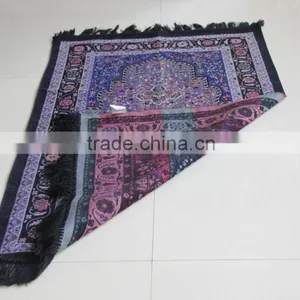High Quality Prayer Carpet Rugs BT-227 Polyester Muslim Carpet thumbnail-2