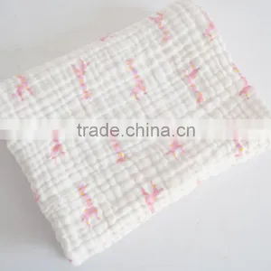 Muslin Wraps/Swaddle Blankets, Custom Printing for Baby thumbnail-3