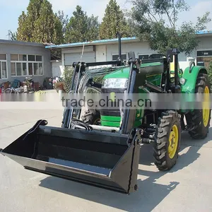 40 hp 4WD Tractor John Deere 4320 With Backhoe Loader,front Loader TZ04D and Backhoe LW-7 thumbnail-1