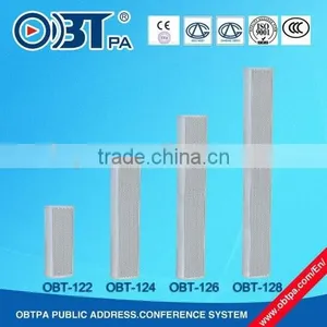 OBT-122 14 Years Manufacture Prefessional Luxury Aluminum Column Loudspeakers/15W All-waterproof Outdoor Speakers thumbnail-1