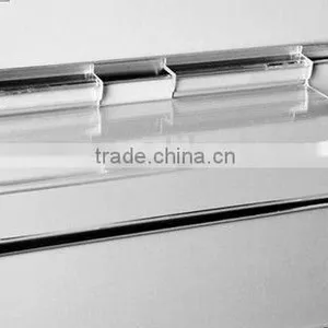 Acrylic Counter Display Stand (Acrylic Flat Shelf C/w Signholder ) thumbnail-1