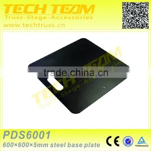 600*600*5mm Coating Base Plate Square Steel Base thumbnail-1