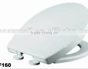 European Standard Toilet Seat With Soft Close Stainless Steel Hinges for Portable wc in the Bathroom thumbnail-1