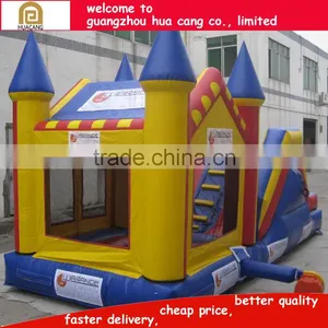 Castle Shape Multicolor House Inflatable Bouncer thumbnail-6
