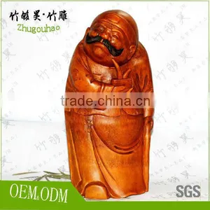 China Folk Art Crafts Collection Bamboo Root Carving thumbnail-5