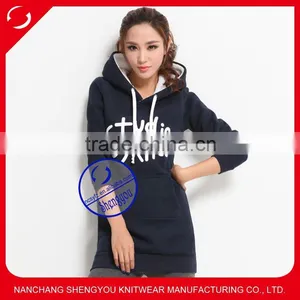 China Clothing Supplier Custom Wholesale Plain Hoodies thumbnail-1