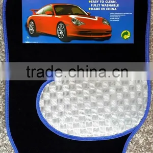 Decorative PVC and Velour Material Car Mats thumbnail-2