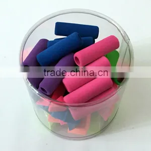 Funny Office and School Supplies Promotional Custom Cheap Colorful Rubber Pencil Grips, Erasers and Toppers Novelty Stationery thumbnail-3