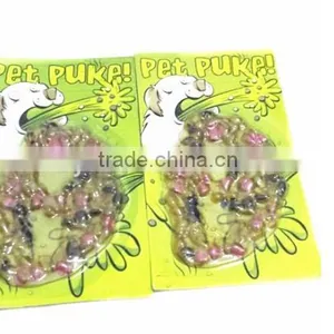 Fashional and Scary Pet Puke Toys ,Soft Rubber Puke, thumbnail-1