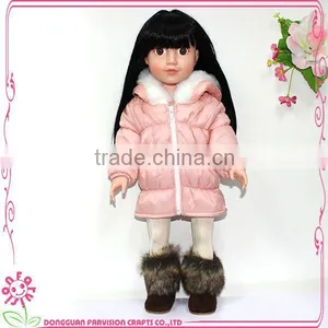 Doll Clothes Sale Hot Pink Animal Print Fur Trim Doll Jacket thumbnail-6
