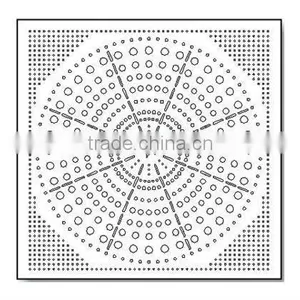 Customed CNC Perforated Aluminum Ceiling SQ1024 thumbnail-1