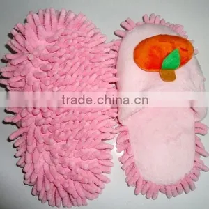 Super Clean Chenille Slippers With Great Absorbent thumbnail-5