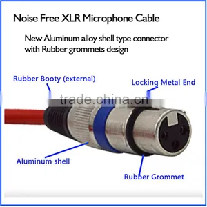 Good Sound Xlr 3 Connectors Microphone Cable thumbnail-5