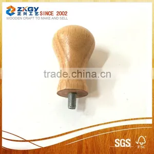 Custom Solid Wood Big Wooden Handle thumbnail-1