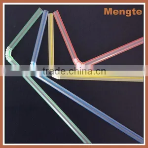 China Futian Market Good Price Stripe Clear Drinking Straw thumbnail-1
