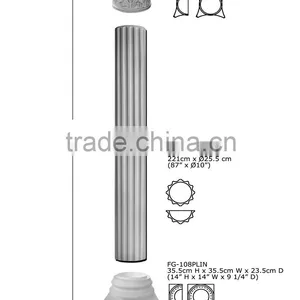 2016 High Quality Good Price Beautiful Polystyrene Decorative Polyurethane Roman Column thumbnail-1