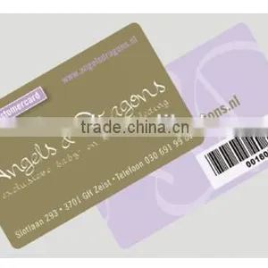 High Quality Customized Offset Printing PVC Loyalty Card With Barcode thumbnail-2