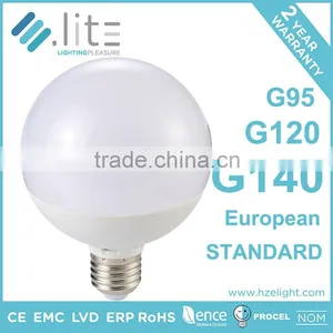Led Globe Bulb Globe Shape Bulb G120 23W Plastic Lamp Body 2200lumen 270 Degree Replace 150W With CE RoHS E27 E26 B22 Base thumbnail-5