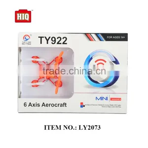 2.4G RC Quadcopter Toys With Colorful Light, RC Toys for Children thumbnail-1