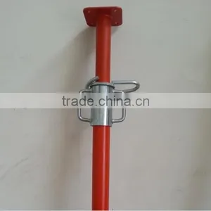 Red Painted Used in Construction/scaffolding Shoring Post Props Jack and Pull Push Scaffolding Props thumbnail-1