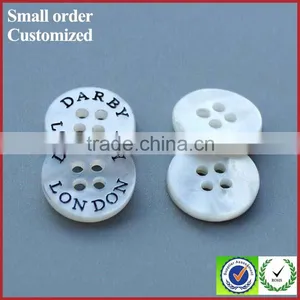 Shell Button Making Machine Blue Natural Pearl Shank Button for Clothing thumbnail-5
