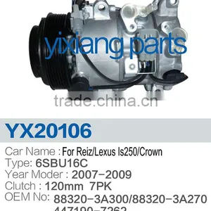 Adjustment 6SBU16C Electric Air Conditioner Compressor For Sale thumbnail-2
