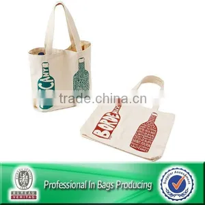 Lovely Design for Canvas Cotton Wine Bottle Bags thumbnail-1