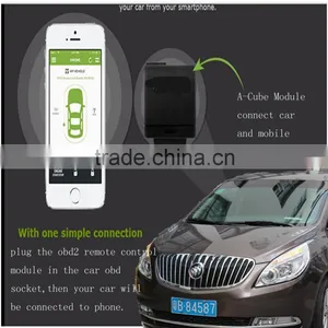 Car Remote Control By Mobile Phone With GPS Car Alarm And Tracking System-A-Cube App thumbnail-6