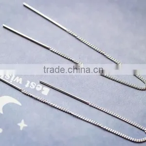 Plated Lines Are Tremella Ear Line Long Paragraph Ear Chain Female Temperament thumbnail-5