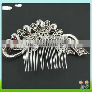 2015 Wholesale and Unique Crystal Bridal Haircomb thumbnail-3