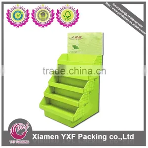Baby Shop Retail Paper Pallet Display for Diaper, Pamper Cardboard Advertising Exhibition Stand Corrugated Paper Pallet Display thumbnail-1