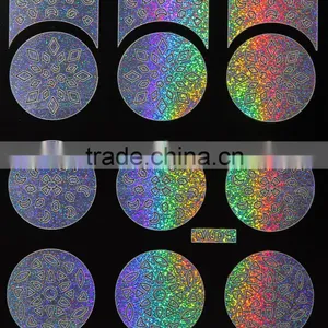 2016 Hot Selling Silver Laser Nail Art Stencil thumbnail-1