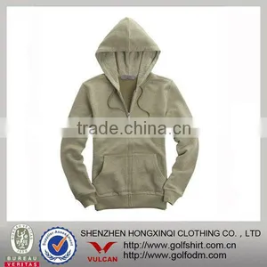 2013 Newest Full Zip 100% Cotton Hoodies thumbnail-1